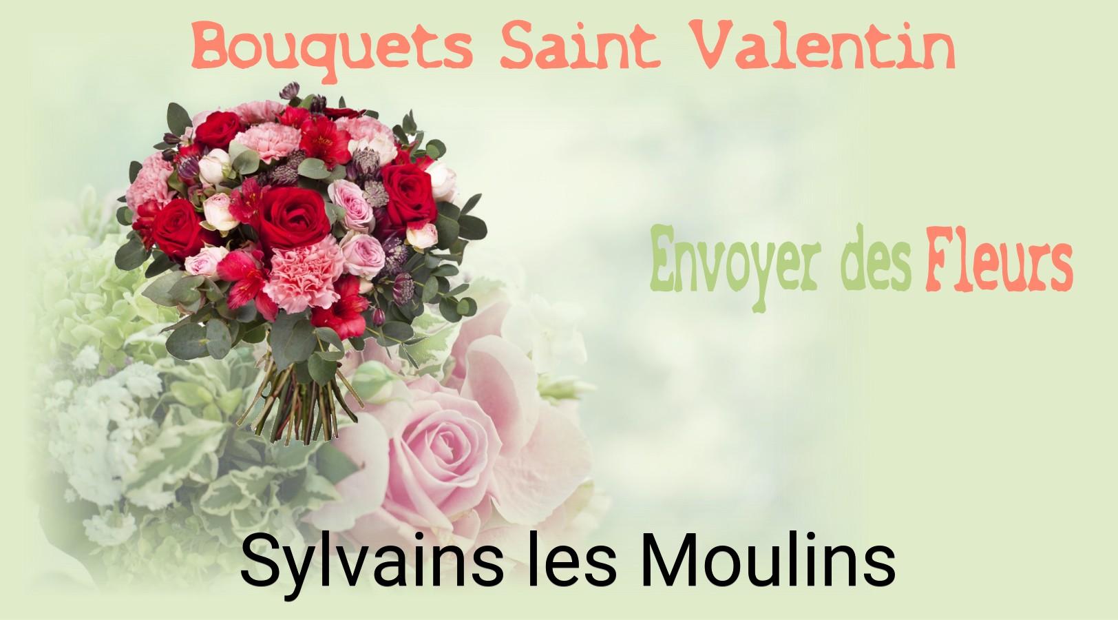 Roses de Saint-Valentin livrées à Sylvains-les-Moulins